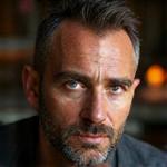 Portrait of Kai Solaris, Head Glassblower