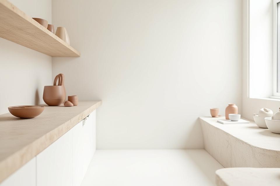 Retail and gallery area of Cast & Clay studio displaying finished works